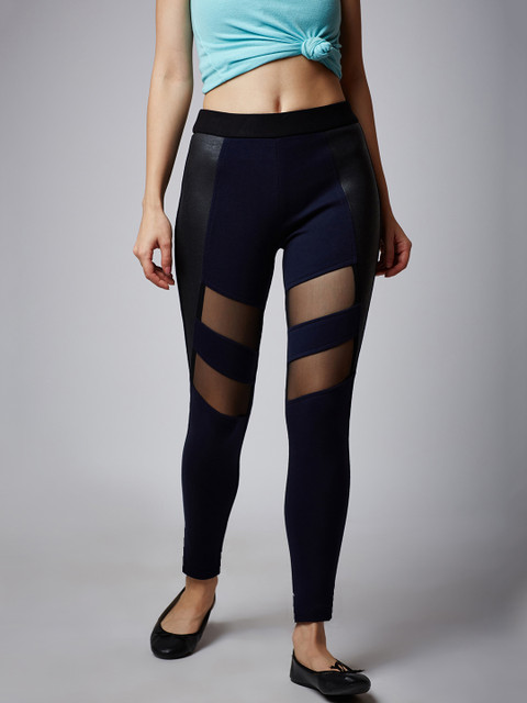 

Rider Republic Navy Blue Net Treggings