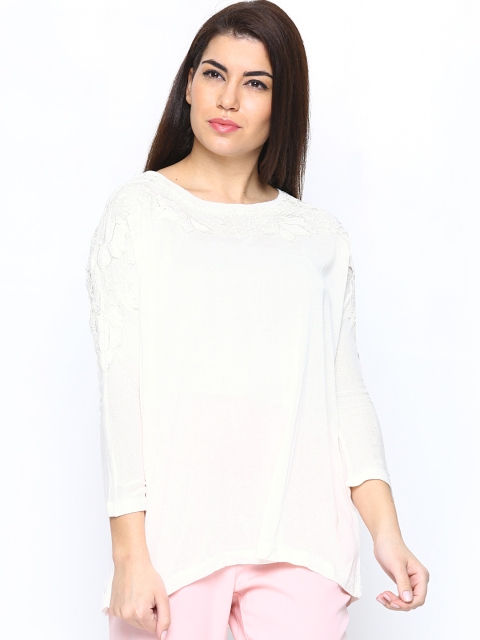 

Vero Moda Women Off-White Top