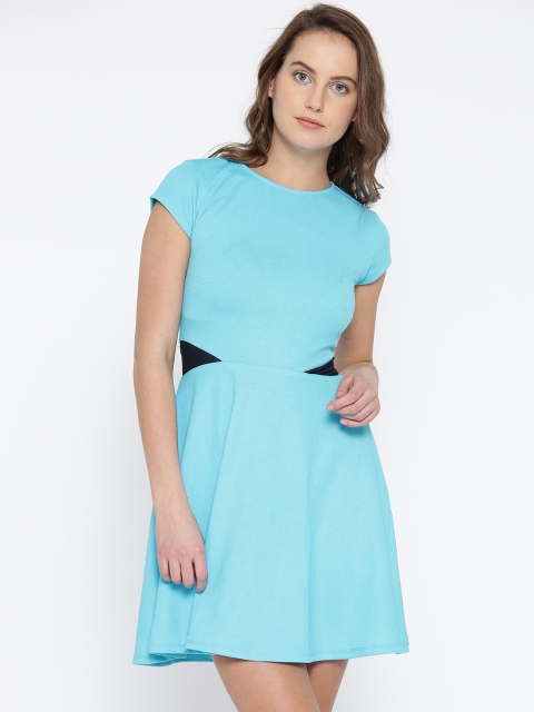 

ONLY Blue Skater Dress