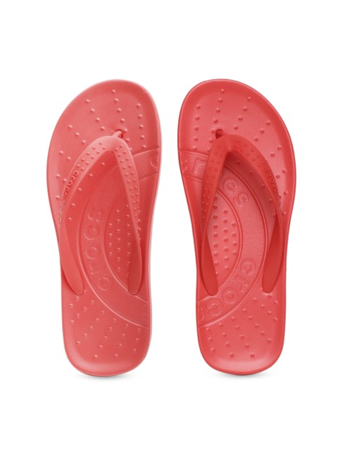 

Crocs Unisex Red Chawaii Flip-Flops