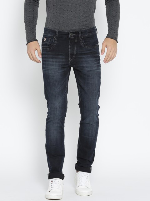 

U.S. Polo Assn. Denim Co. Men Navy Regallo Skinny Fit Stretchable Jeans, Navy blue