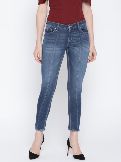 

Lee Cooper Women Blue Skinny Fit Low-Rise Clean Look Stretchable Jeans