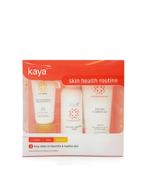 

Kaya Skin Clinic Everyday Essentials Skin Health Routine Kit, White