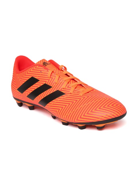 

ADIDAS Men Neon Orange Nemeziz 18.4 FXG Football Shoes