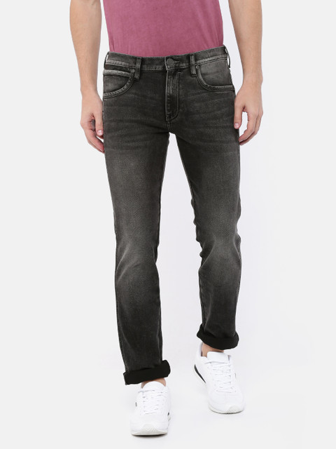 

Wrangler Men Blue Greendboro Regular Fit Mid-Rise Clean Look Jeans