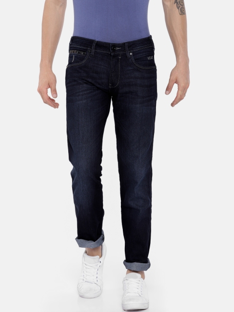 

Wrangler Men Blue Regular Fit Low-Rise Clean Look Stretchable Jeans