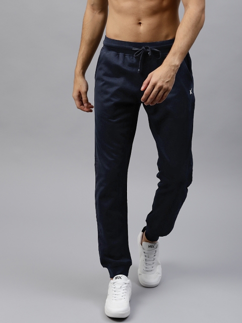 

HRX by Hrithik Roshan Men Navy Solid Joggers, Navy blue