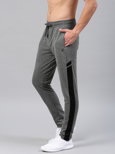 

HRX by Hrithik Roshan Grey Solid Track Pants