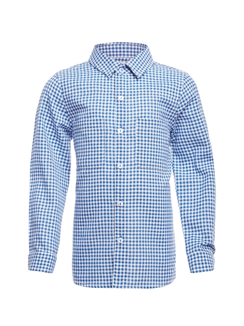 

Oxolloxo Boys Blue Checked Casual Shirt