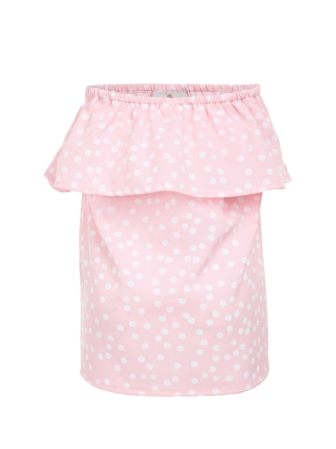 

Oxolloxo Girls Pink Printed Top
