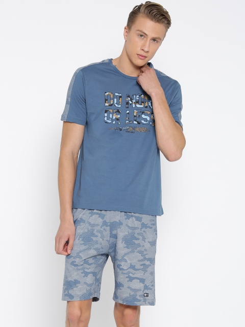 

Monte Carlo Blue Printed Lounge Set