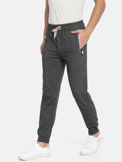 

Sports52 wear Men Charcoal Grey Solid Joggers