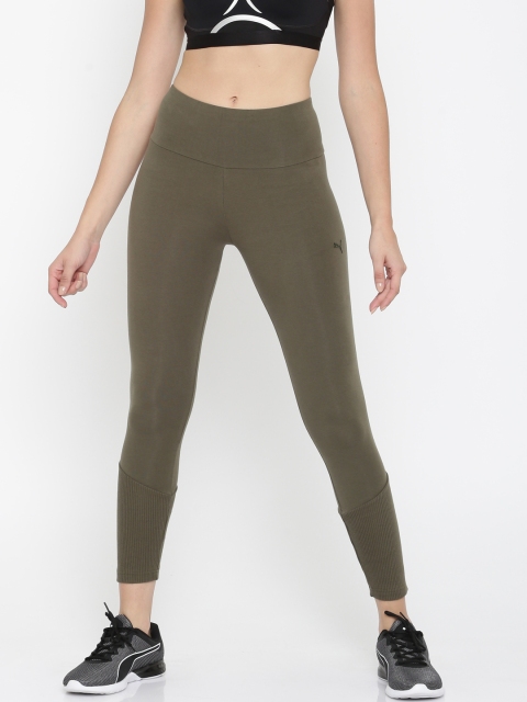 

Puma Green FUSION 7/8 Tights, Olive