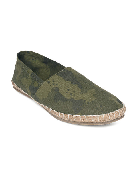 

Blue Saint Men Olive Green Espadrilles