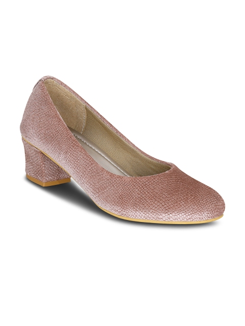

Get Glamr Women Pink Solid Pumps