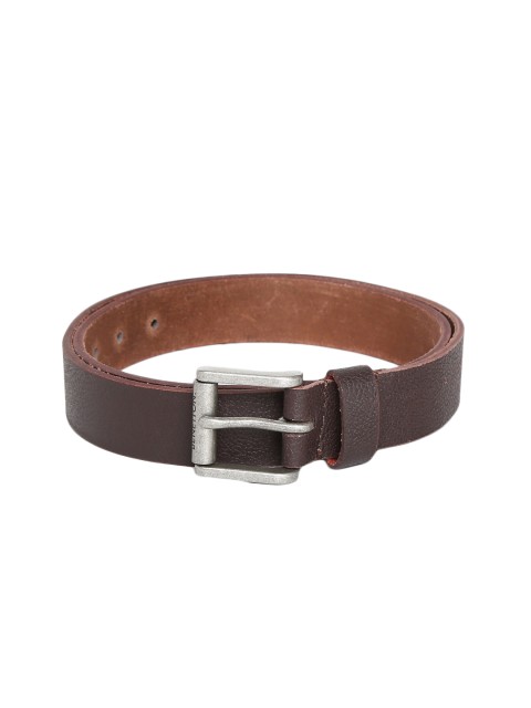 

United Colors of Benetton Men Brown Solid Belt