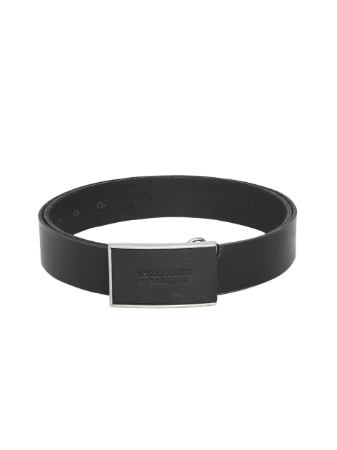 

United Colors of Benetton Men Black Solid Belt
