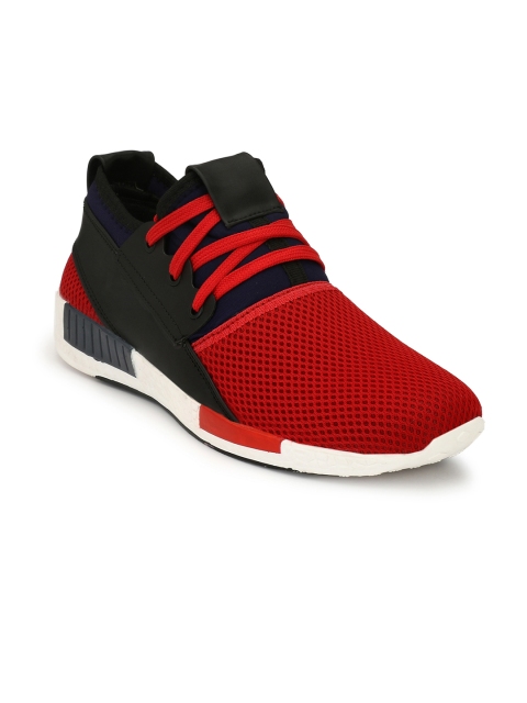 

Eego Italy Men Red Slip-On Sneakers