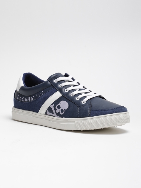 

LOCOMOTIVE Men Navy Blue Sneakers