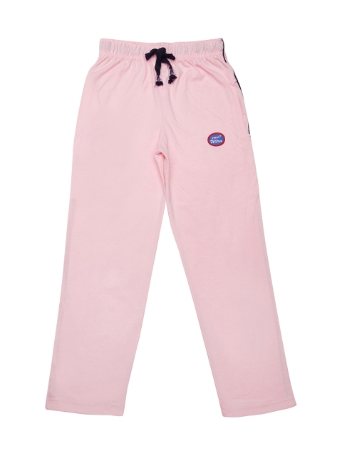 

VIMAL JONNEY Girls Pink Solid Slim Fit Track Pants
