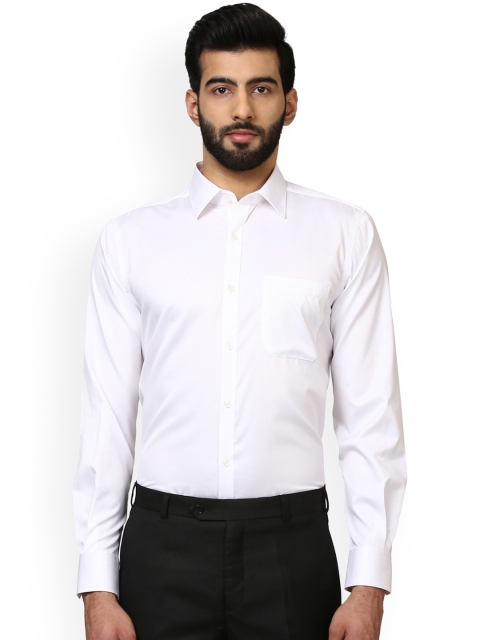 

Raymond Men White Regular Fit Solid Formal Shirt