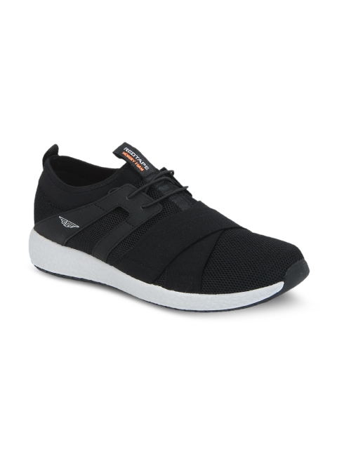 

Red Tape Men Black Walking Shoes