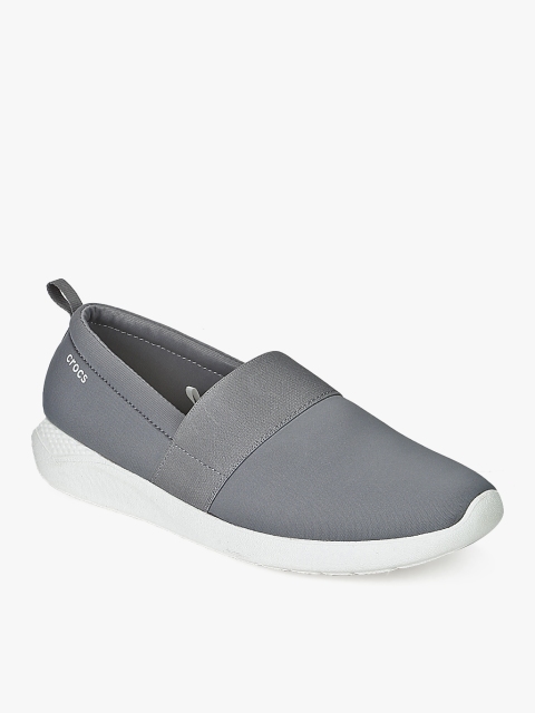 

Crocs Women Grey Solid Loafers