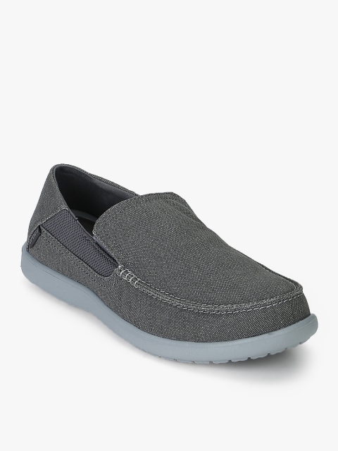 

Crocs Men Grey Slip-On Sneakers