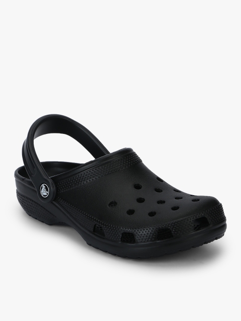 

Crocs Unisex Black Solid Clogs
