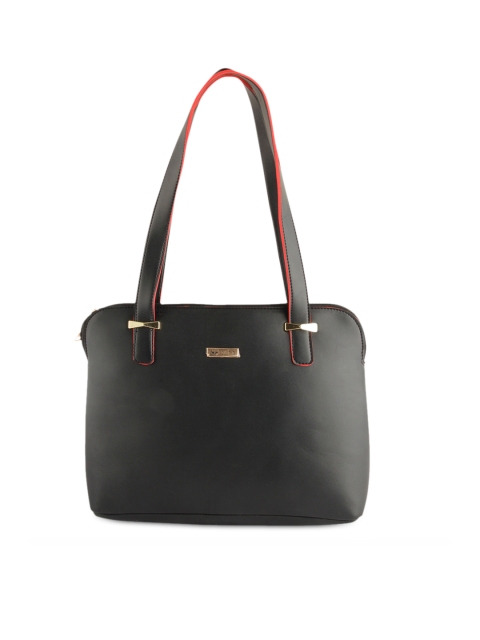 

Bern Black Solid Shoulder Bag