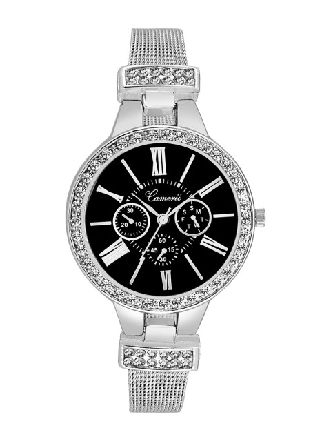 

Camerii Women Black Analogue Watch CWL914
