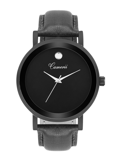 

Camerii Men Black Analogue Watch WM287