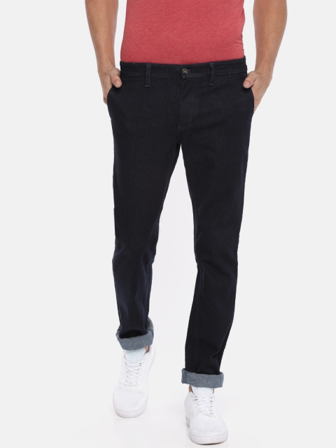 

Indian Terrain Men Blue Slim Fit Low-Rise Clean Look Stretchable Jeans