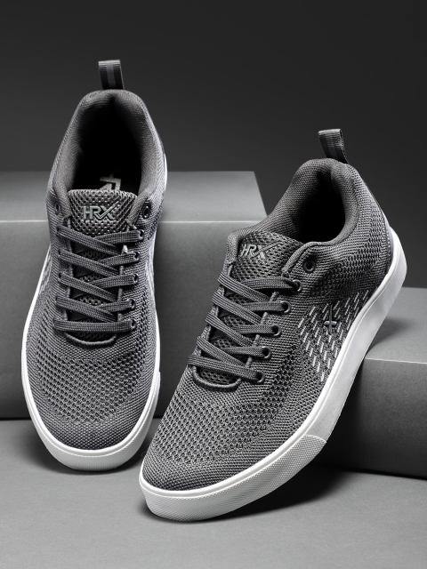 

HRX by Hrithik Roshan Men Grey Fly Sneakers