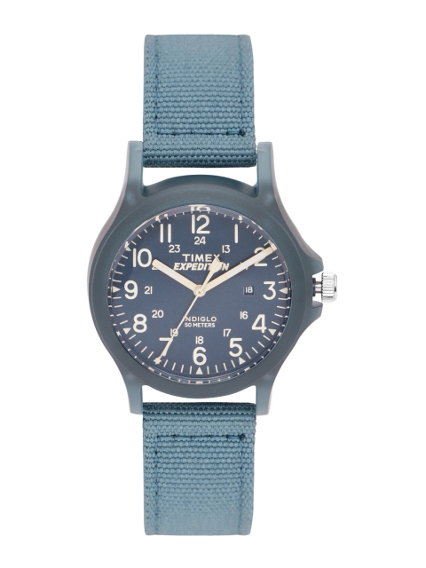 

Timex Unisex Navy Blue Analogue Watch TW4B09600