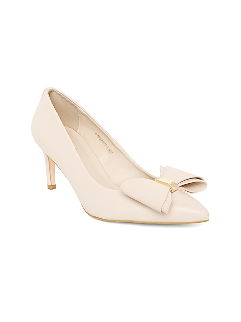 

Allen Solly Women Beige Solid Pumps