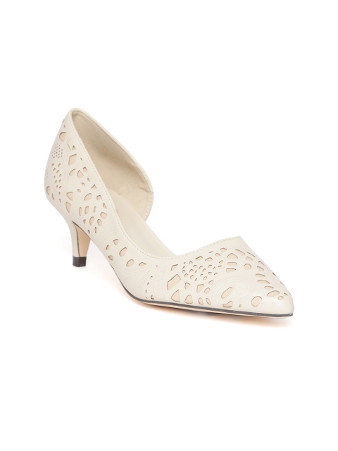 

Allen Solly Women Beige Solid Pumps