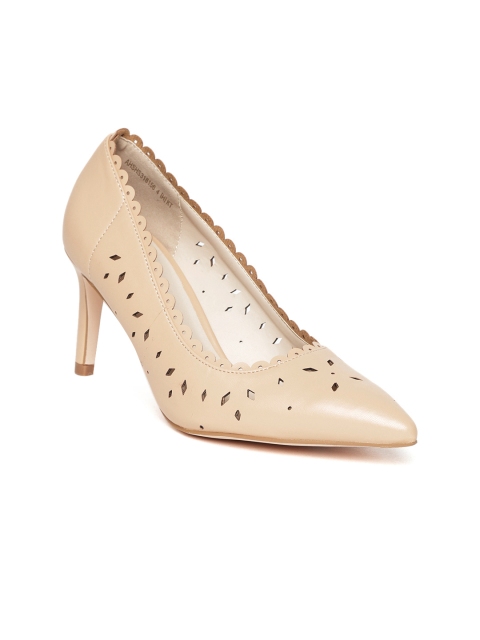 

Allen Solly Women Beige Solid Pumps