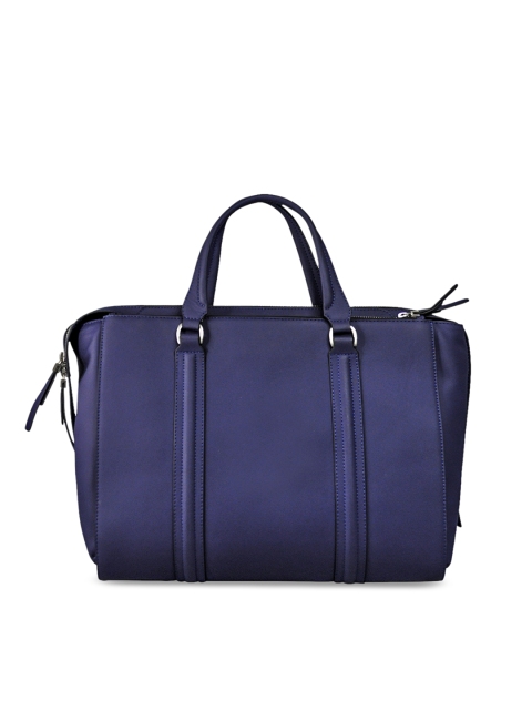 

ILEX Navy Blue Solid Handheld Bag