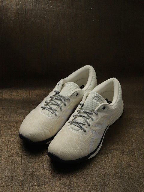 

ASICS Unisex Cream-Coloured fuzeX Rush Kaleidoscope Running Shoes