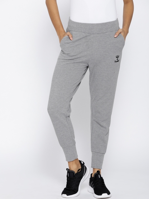 

hummel Grey Melange Solid Break Slim Fit Joggers