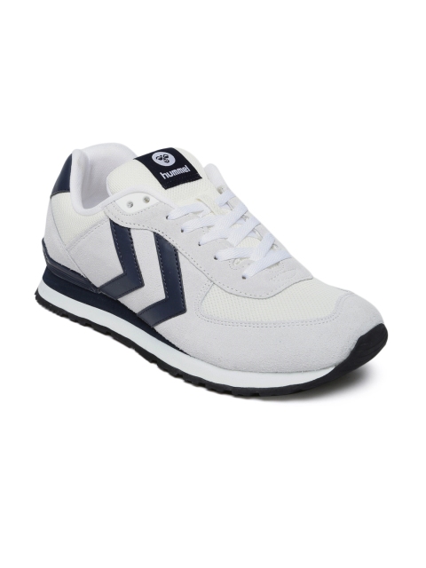 

hummel Men White EIGHTYONE Sneakers