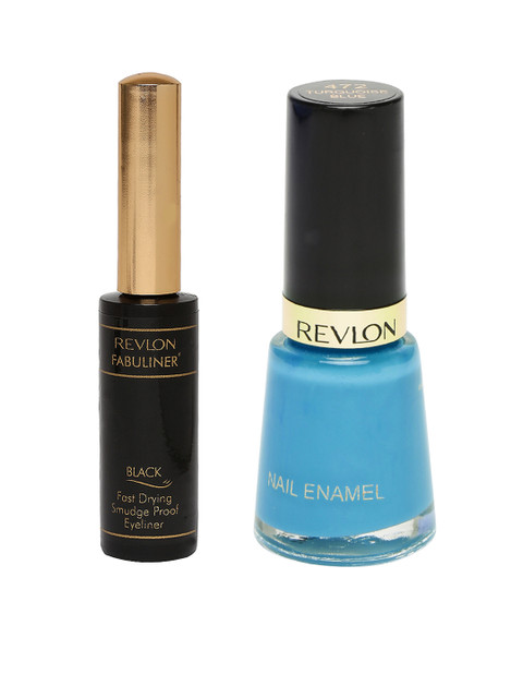 

Revlon Eyeliner and Nail Enamel Set, Black