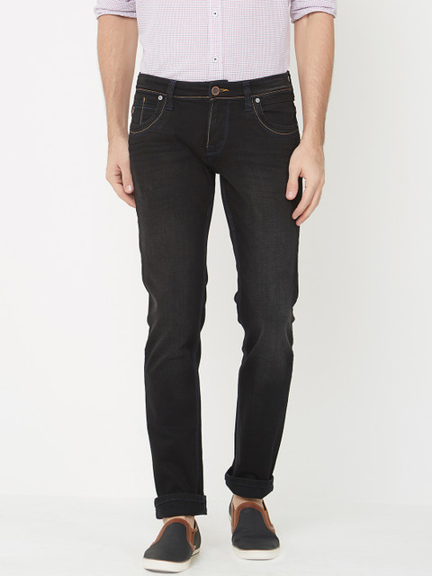 

Integriti Men Navy Blue Skinny Fit Mid-Rise Clean Look Jeans