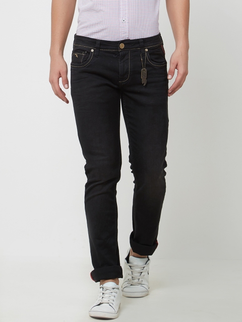 

Integriti Men Black Skinny Fit Mid-Rise Clean Look Jeans