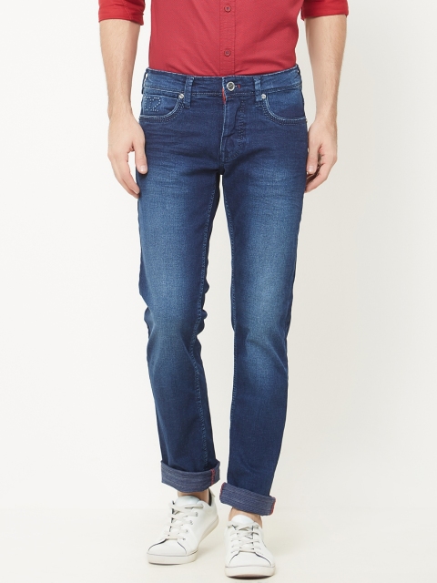 

Integriti Men Blue Slim Fit Mid-Rise Clean Look Jeans