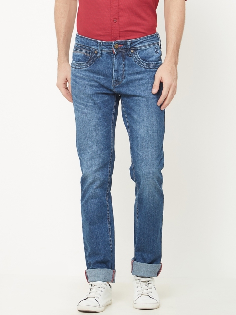 

Integriti Men Blue Slim Fit Mid-Rise Clean Look Jeans