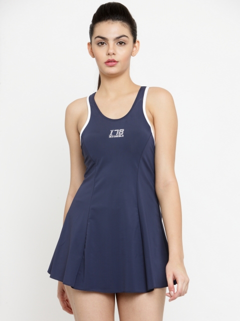 

Invincible Women Navy Blue Swimwear SW9801NH1