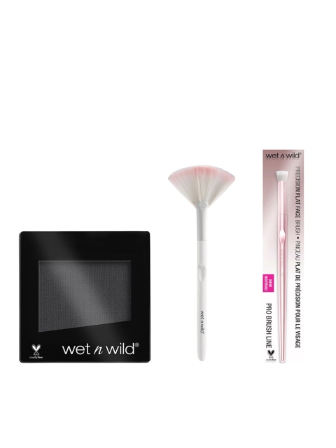 

Wet n Wild Set of 2 Makeup Brushes and Eye Shadow, Nude