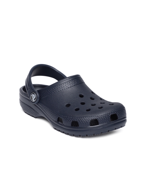 

Crocs Unisex Navy Blue Solid Clogs